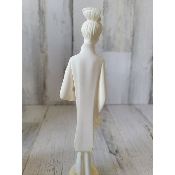 Golden Crown geisha‎ fan flower E&R Italy figure collectible - Picture 7 of 12